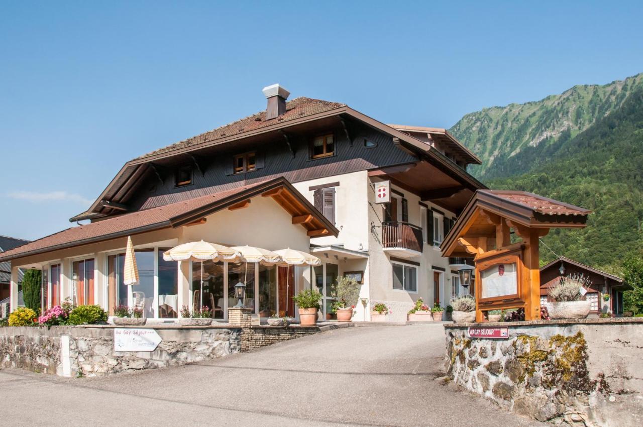 Hotel Au Gay Sejour Faverges Exterior foto